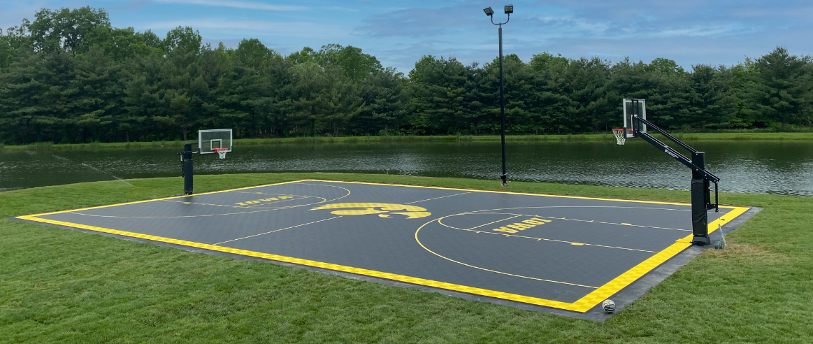 Outdoor Basketball Court Kits - DIY Sports Tiles