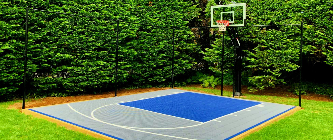 VersaCourt  Half Court Basketball Court Kits