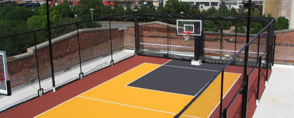 VersaCourt  Half Court Basketball Court Kits