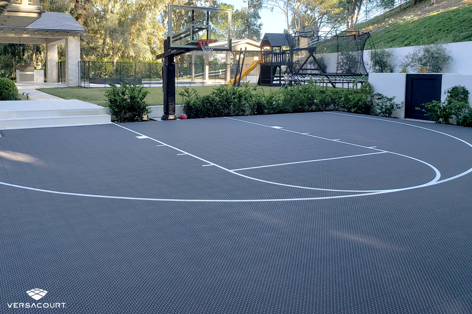 VersaCourt  Easy-to-Install DIY Basketball Court Kits