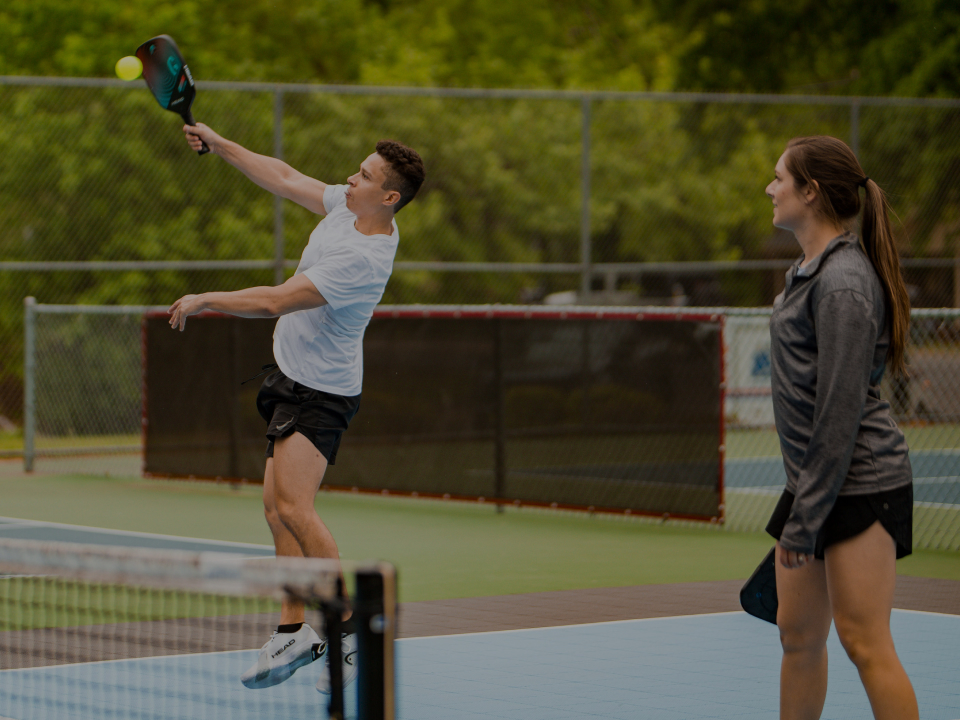 Pickleball Performance Tile in Action