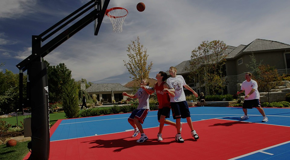 Basketball Court Personalized Mini Basketball Hoop