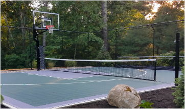 VersaCourt  Adjustable Net System for Tennis, Volleyball & Badminton