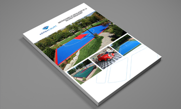 cover of VersaCourt Outdoor Tile Installation instructions in Spanish