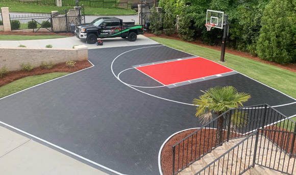 Installation | VersaCourt Game Court Installation