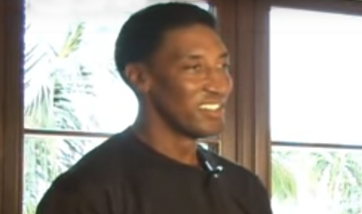 Scottie Pippen Gives Testimonial
