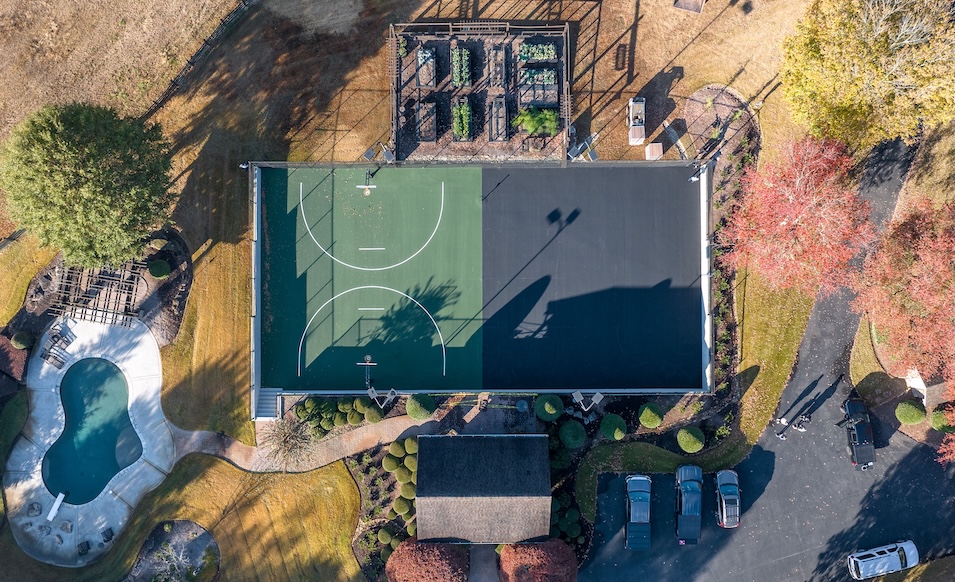 pickleball court installation prep