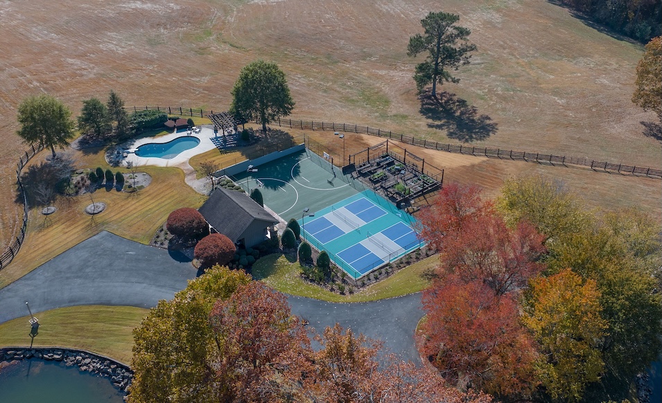 residential pickleball courts