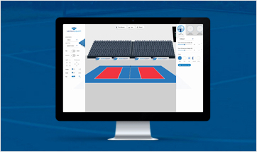 Design an Indoor Volleyball Court