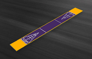 Shuffleboard Court Kit 12