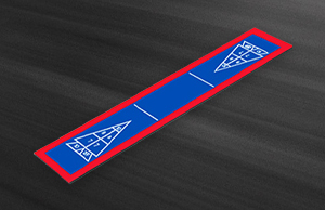 Shuffleboard Court Kit 9