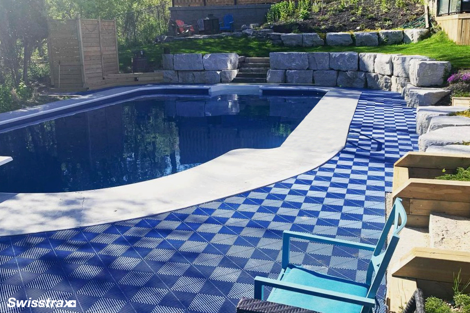 What Is a Swimming Pool Deck: Patio & Deck Tiles Flooring Ideas