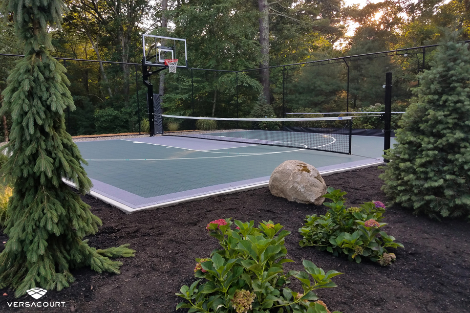 30 Fun Backyard Game Court Ideas For the Family | VersaCourt