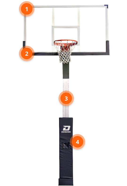 Doninator basketball goal