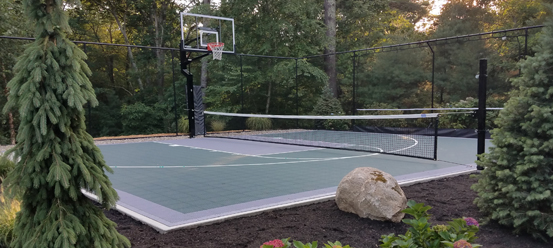 Multi-Sport Game Court on Concrete