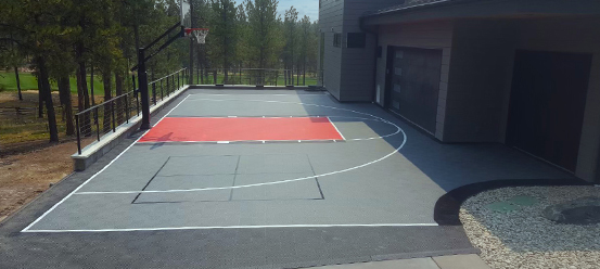 Driveway Multi-Sport Game Court