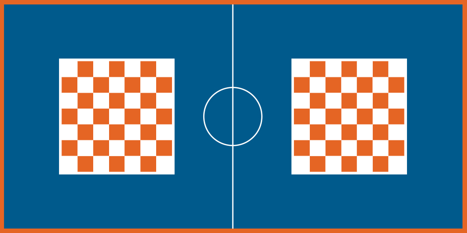 VersaCourt Checkers/Chess game lines