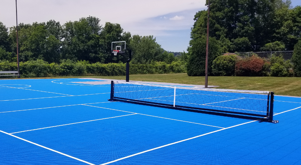 Pocket Park Blue Court