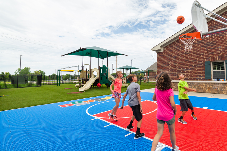 VersaCourt  Easy-to-Install DIY Basketball Court Kits