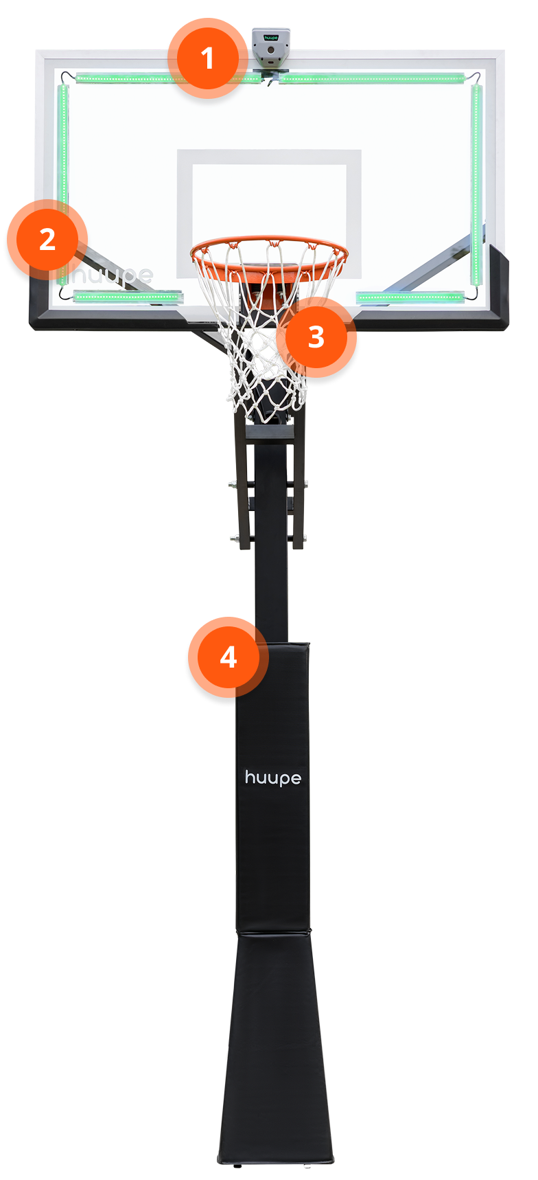 huupe ARENA basketball goal