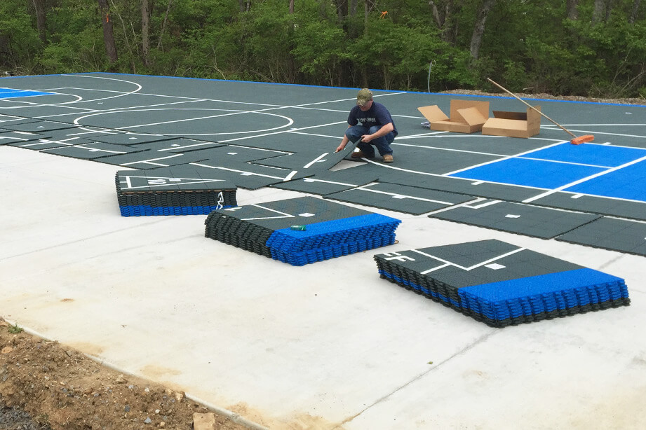 Installation | VersaCourt Game Court Installation