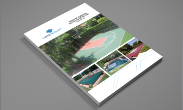 cover of VersaCourt 10' x 10' rebounder installation instructions booklet