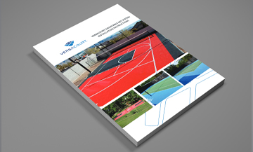 cover of VersaCourt adjustable net installation instructions booklet