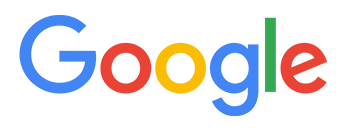 Linked text logo reading 'Google'
