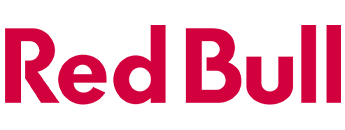 Linked text logo reading 'Red Bull'