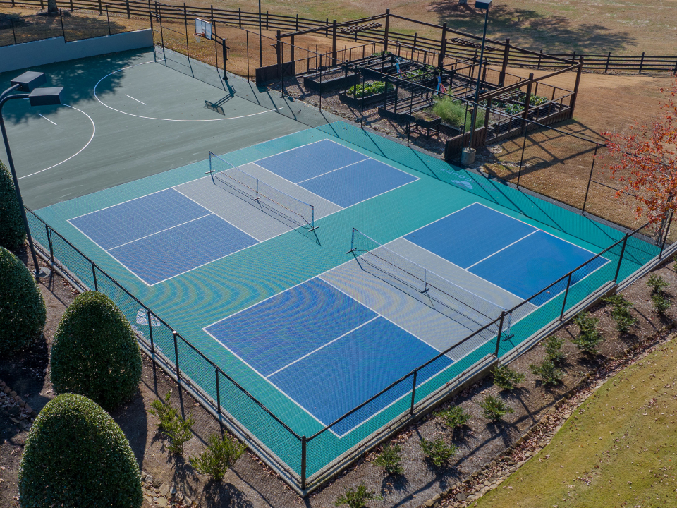 tennis to pickleball court conversion