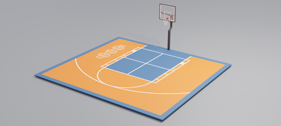 Small DIY Multi-Sport Game Court