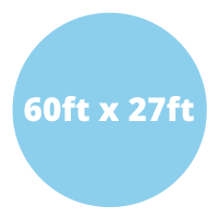 60ft x 27ft