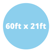 60ft x 21ft