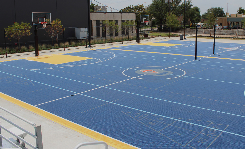 Multi-Sport Court for College Campus