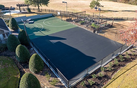 pickleball court tile