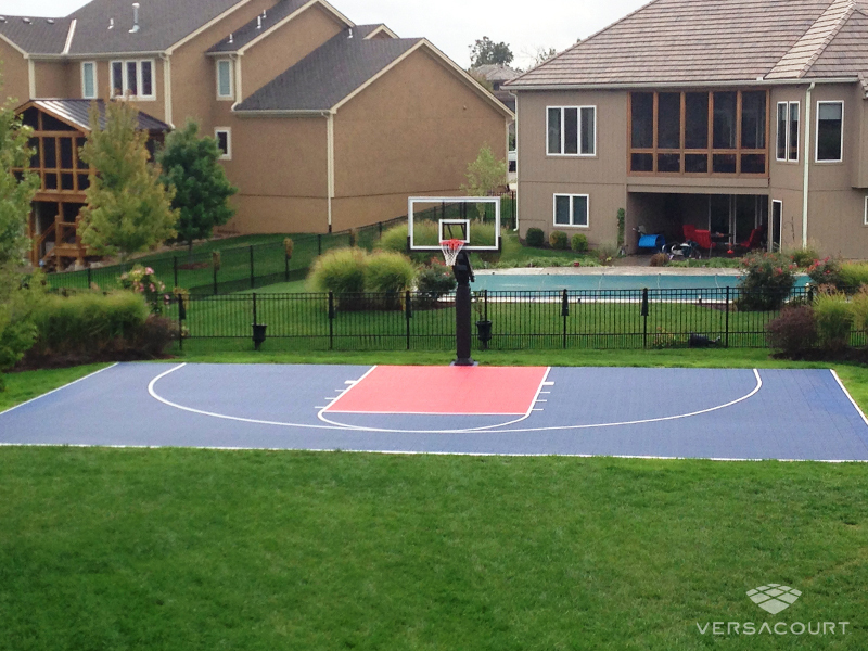 VersaCourt  Half Court Basketball Court Kits