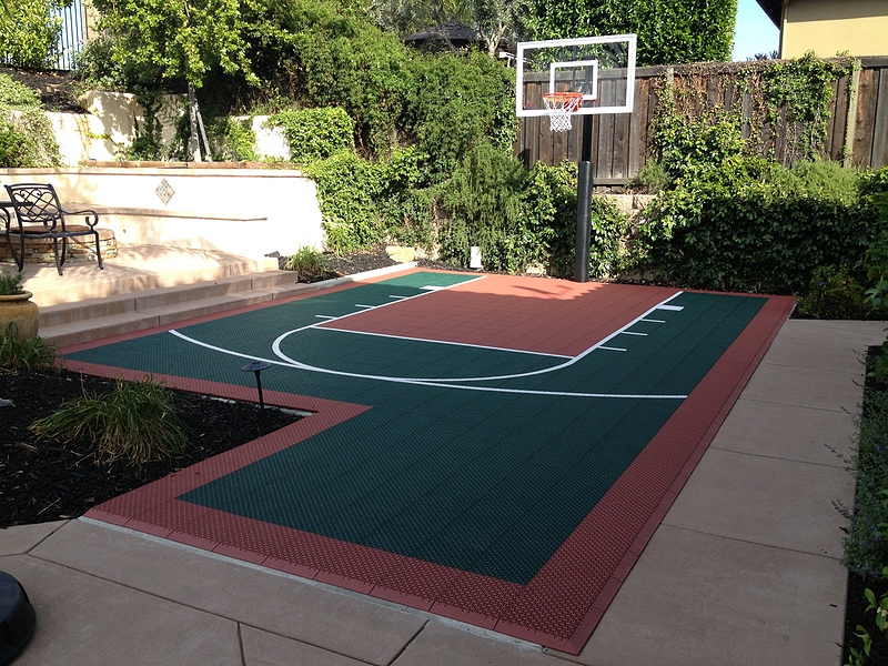 Basketball Court Personalized Mini Basketball Hoop