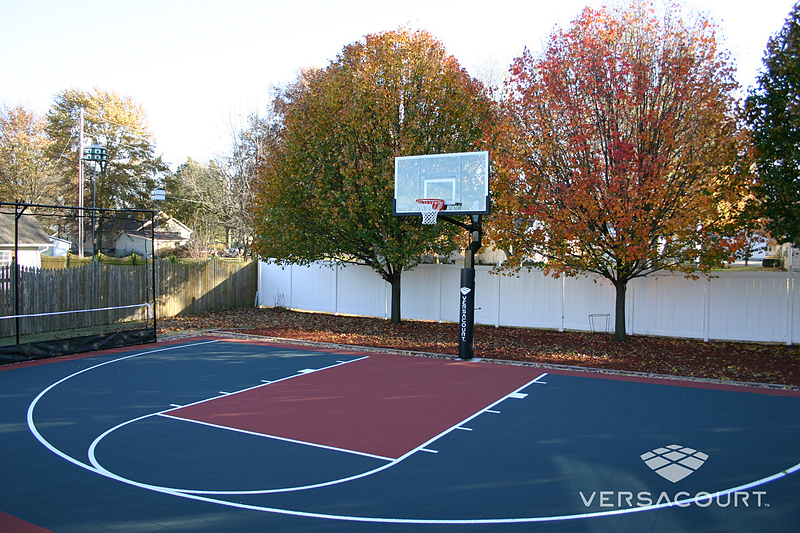 VersaCourt  Half Court Basketball Court Kits