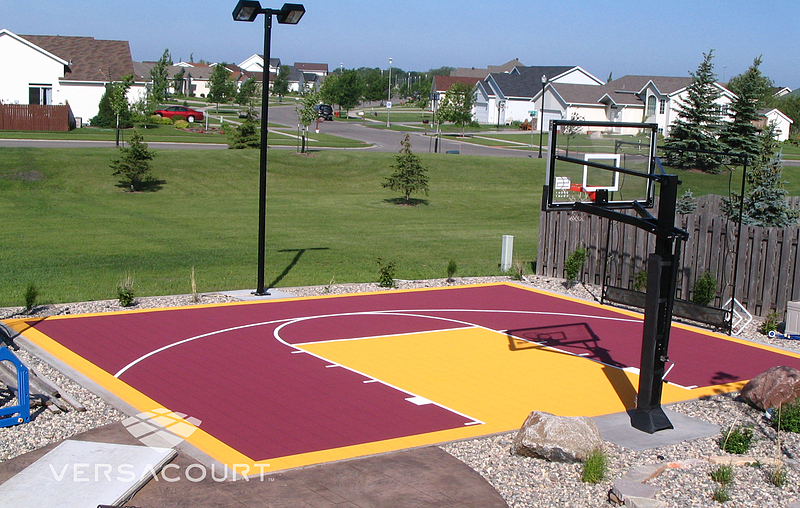 VersaCourt  Half Court Basketball Court Kits