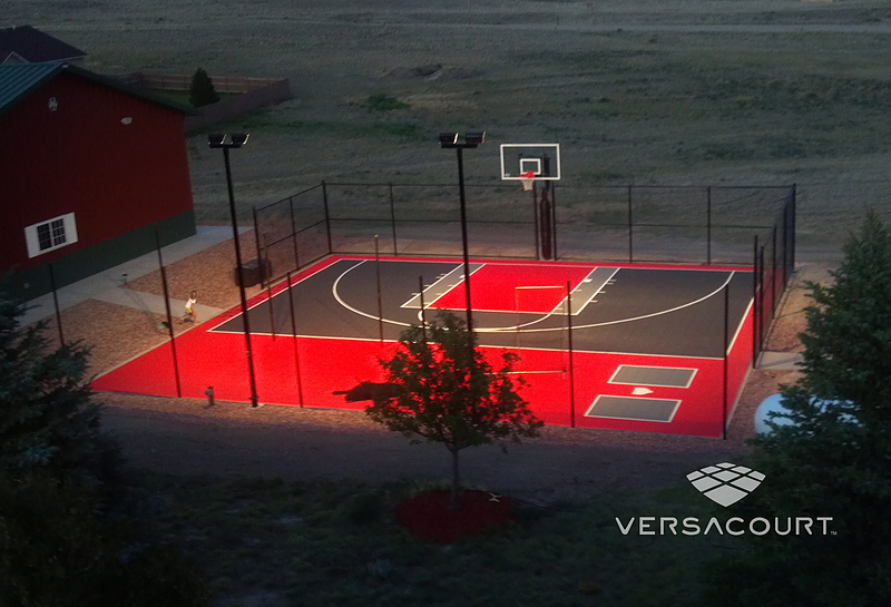 VersaCourt  Do It Yourself Small Basketball Court Kits
